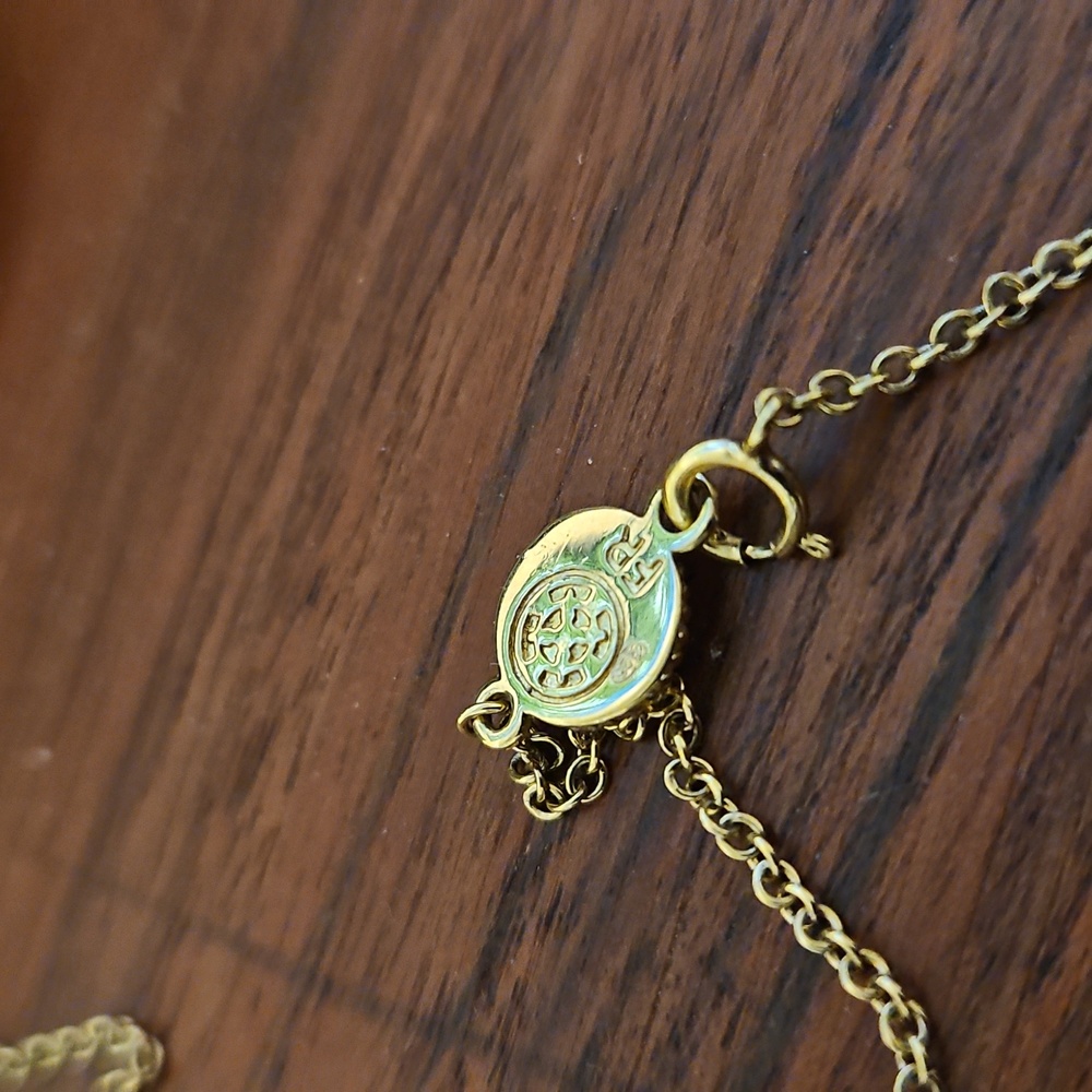 Freida Rothman Gold Necklace with Pearl Accents - Picture 5 of 5